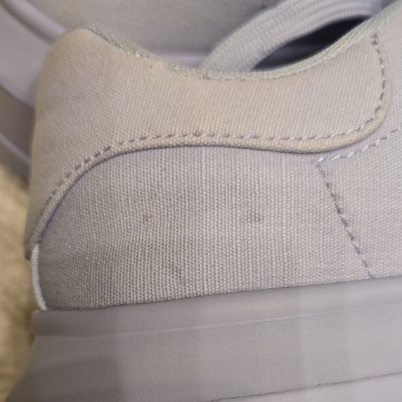 ASOS Light Blue Platform Sneakers Classic Low-Top Design - Picture 12 of 12